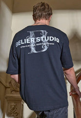 Belier Black Decorative Studio T-Shirt