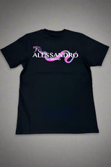 ALESSANDRO ZAVETTI COLUBRIDAE T-SHIRT BLACK