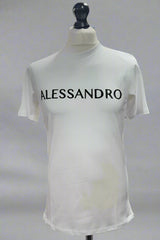 ALESSANDRO ZAVETTI MEUCCI T-SHIRT OPTIC WHITE