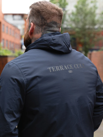 Terrace Cult Malamore Hooded Jacket Navy