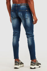 Alessandro Zavetti Apollo 002 Slim Fit Blue Denim Jean